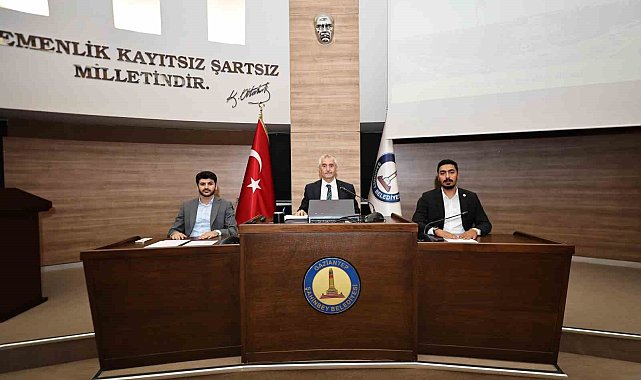 Şahinbey'de meclis toplantısı yapıldı