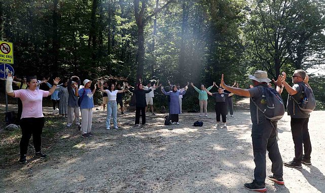 Sakarya'nın gençleri tabiatın kalbinde yolculuğa çıktı