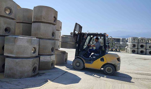 Salihli'de 24 saat kesintisiz üretim