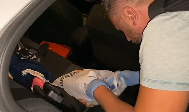 Samsun'da 1 kilo 100 gram metamfetamin ele geçirildi