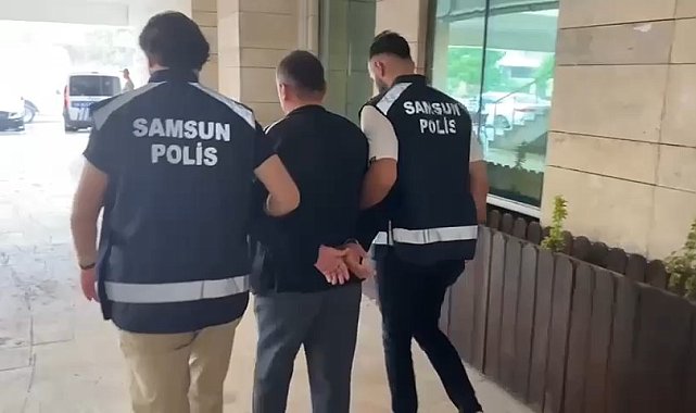 Samsun'da 15 yıl 7,5 ay hapis cezası bulunan şahıs yakalandı