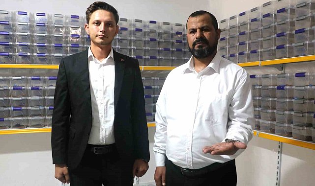 Şanlıurfalı girişimci genç ile Katarlı iş adamı Şanlıurfa'da akrep tesisi kurdu