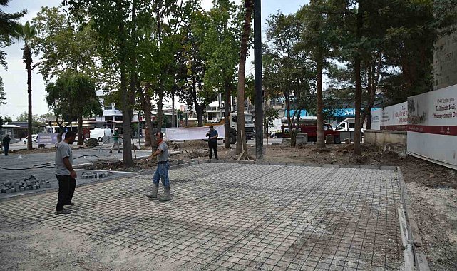 Şehit Jandarma Er Hakan Güleç Parkı'nda yenileme çalışmaları sona yaklaşıyor