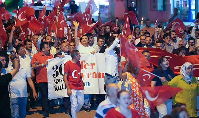 Şehitkamil'de 30 Ağustos coşkusu