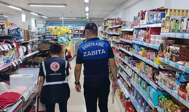 Şehitkamil'de fiyat etiketlerine sıkı denetim