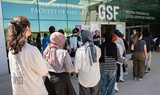 Selçuk Üniversitesi GSF'de Özel Yetenek Sınavları yapıldı