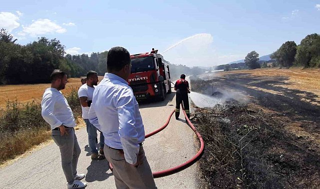 Sigara izmariti yaktı