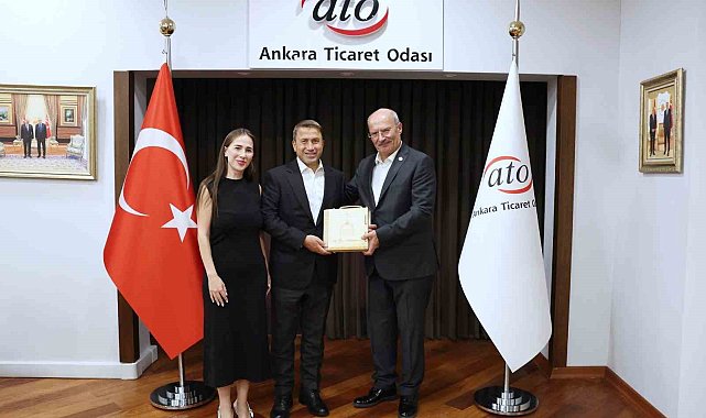 Siirt TSO Başkanı Kuzu, ATO Başkanı Baran ile görüştü