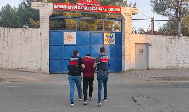 Siirt'te 8 yıl kesinleşmiş hapis cezası bulunan firari yakalandı