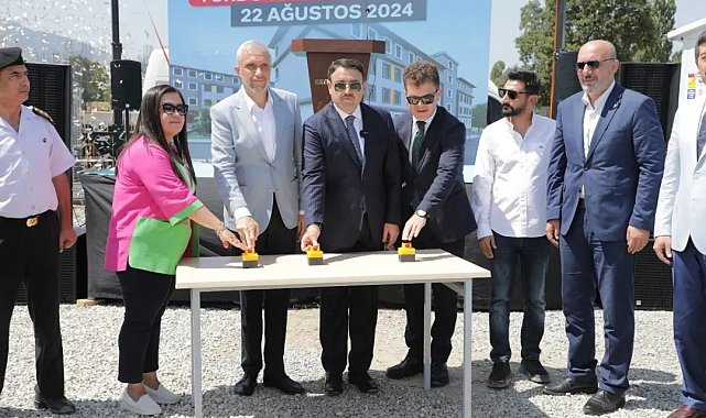 Simav'da 300 kişilik öğrenci yurdunun temeli atıldı
