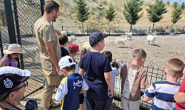 Sincan Belediyesinden çocuklara hayvan sevgisi