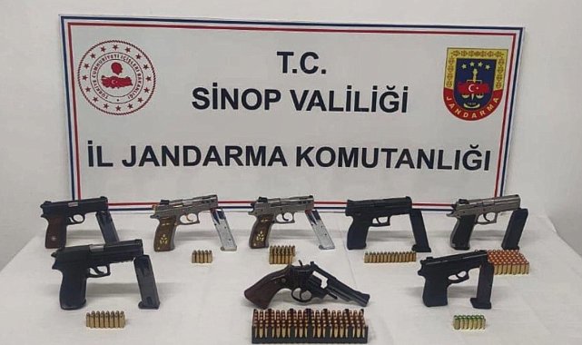 Sinop'ta suç ve suçluyla mücadele: 114 şüpheli yakalandı