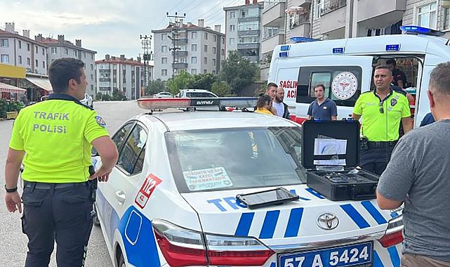 Sinop&#039;ta trafik kazası: 1 yaralı