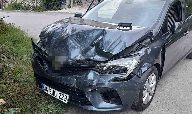 Sinop'ta trafik kazası: 1 yaralı