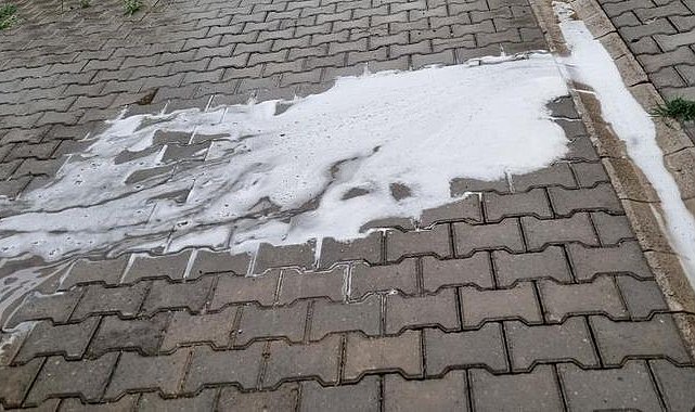 Skandal, yağmur yağınca ortaya çıktı