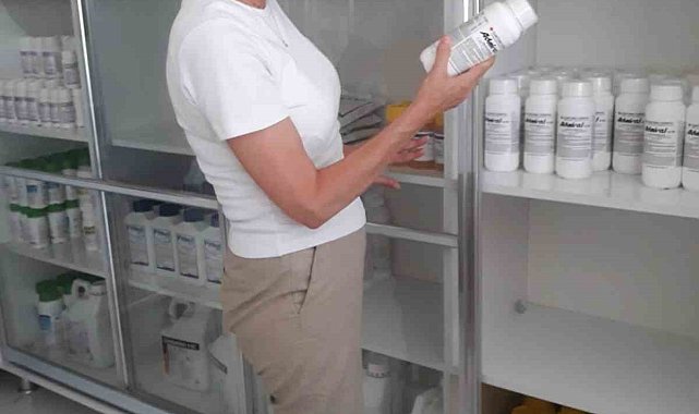 Söke'de zirai ilaç bayileri denetlendi