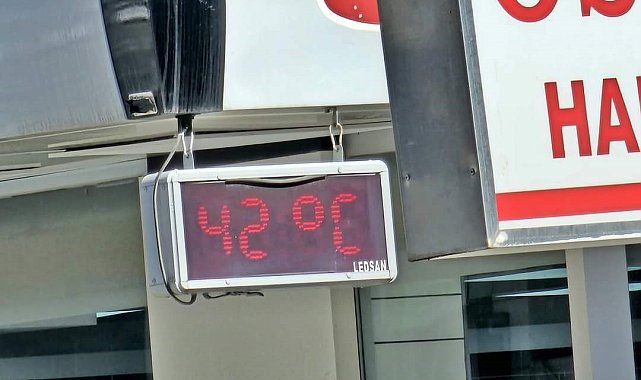 Sungurlu'da termometreler 42 dereceyi gösterdi