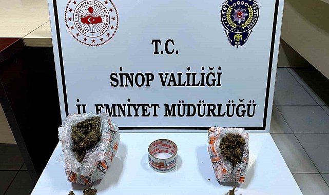 Şüpheli araçtan uyuşturucu çıktı