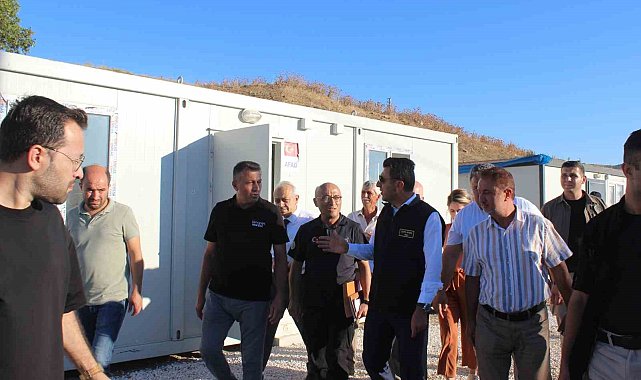 Tarım işçileri konteyner kent ile konforlu bir yaşama kavuşacaklar