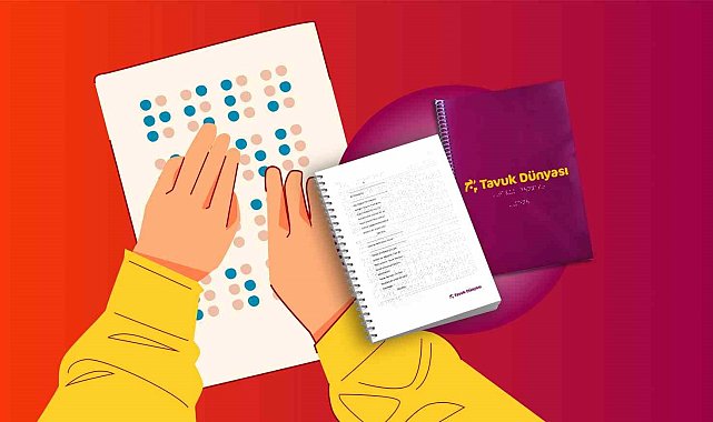 Tavuk Dünyası'ndan görme engelli misafirler için Braille alfabeli menü