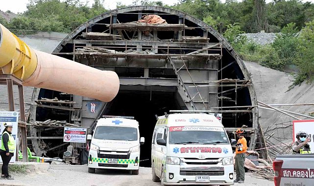 Tayland'da tüneldeki göçükte mahsur kalan işçilerin cansız bedenine günler sonra ulaşıldı