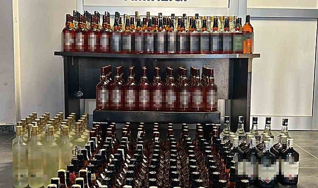 Tekirdağ'da dev kaçak alkol operasyonu