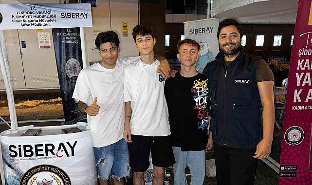 Tekirdağ&#039;da SİBERAY faaliyeti