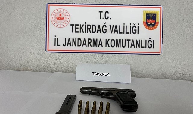 Tekirdağ'da uyuşturucu ve silah operasyonları