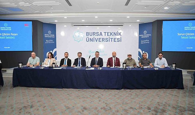 Tekstil sektörünün sorunlarına çözüm BTÜ'den