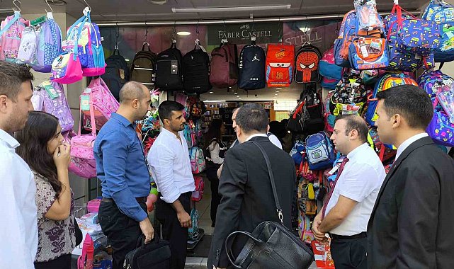 Ticaret Bakanlığı'ndan İstanbul'da kırtasiye denetimi