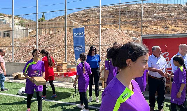 TİKA, Filistin'deki çocukların sportif gelişimini destekliyor