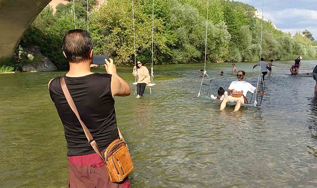 Tokat'ta Antalya'yı aratmayan görüntüler