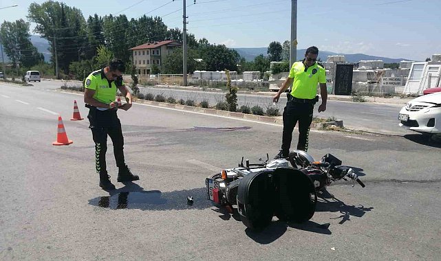 Tokat'ta kaza yapan motosiklet sürücüsü hayatını kaybetti