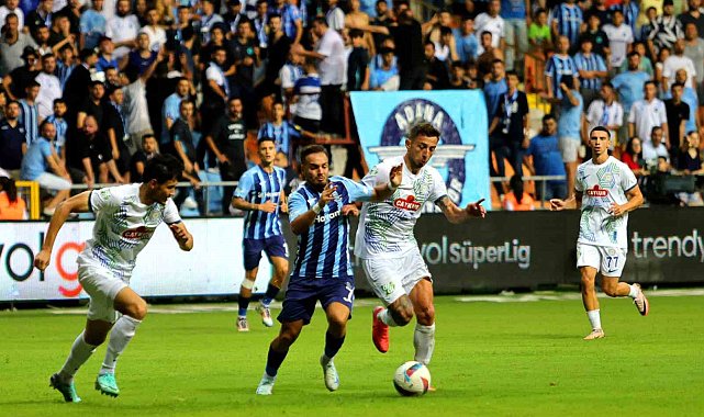 Trendyol Süper Lig: Adana Demirspor: 1 - Çaykur Rizespor: 2