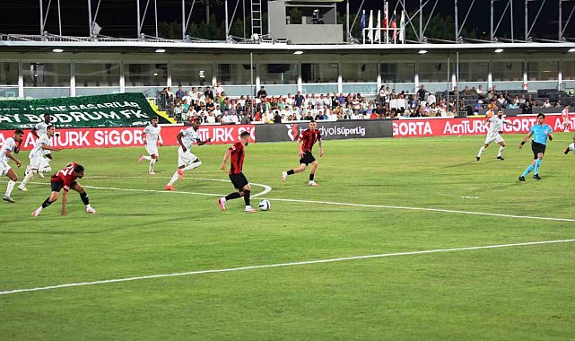Trendyol Süper Lig: Bodrum FK: 0 - Gaziantep FK: 1