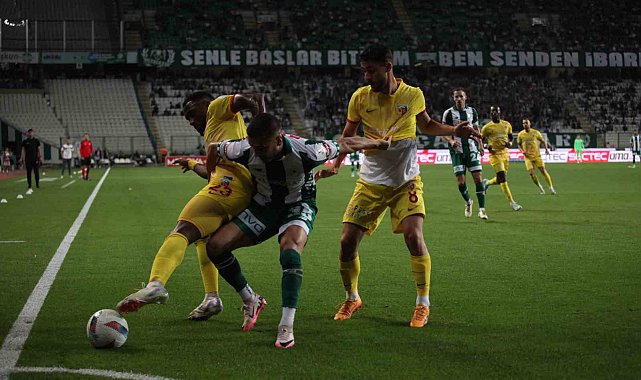 Trendyol Süper Lig: Konyaspor: 0 - Kayserispor: 0