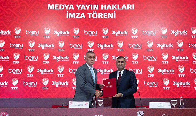 Trendyol Süper Lig ve 1. Lig medya yayın hakları imza töreni yapıldı