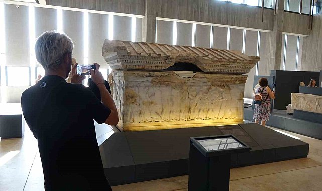 Troya Müzesi ve Troya Ören Yeri'ne 8 ayda 400 bin kişi ziyaret etti