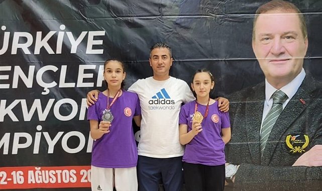 Türkiye şampiyonasından 2 madalya ile döndüler