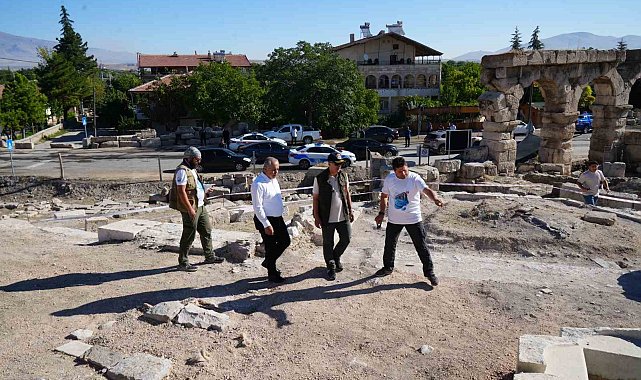 Tyana Antik kentindeki arkeolojik kazı çalışmalarına hız verildi