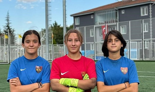 U-15 Milli Takıma Kayseri Kadın FK'dan 2 oyuncu