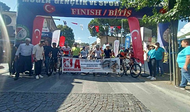 Ula, dev bisiklet organizasyonuna ev sahipliği yaptı