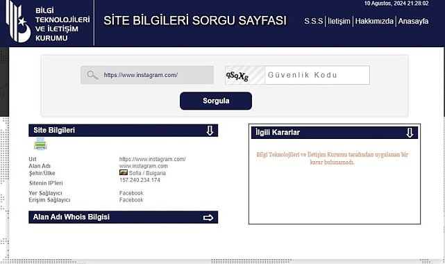 Ulaştırma ve Altyapı Bakanı Uraloğlu: "Saat 21.30'da Instagram'a erişim engelini kaldıracağız"