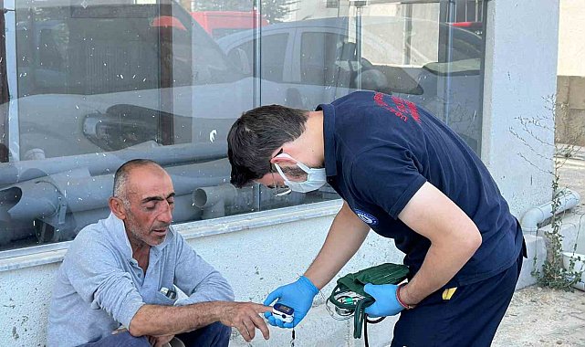 Uşak'ta 4 işçi karbonmonoksit gazından zehirlendi