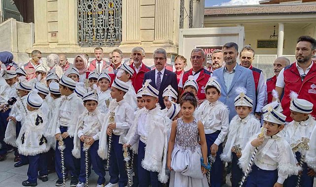 Vakıflar 2. Bölge Müdürlüğü tarafından 150 çocuk için sünnet töreni yapıldı