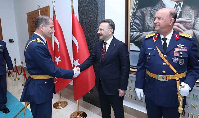 Vali Aksoy'a 30 Ağustos Zafer Bayramı ziyareti
