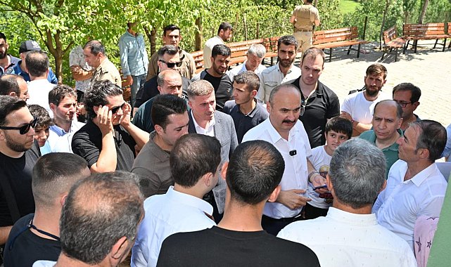 Vali Canalp, köy statüsüne kavuşan köyleri gezdi