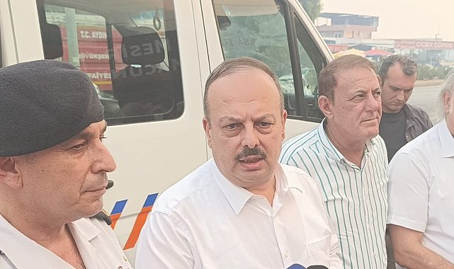 Vali Canbolat: "Yangın hızla yayılmaya devam ediyor"