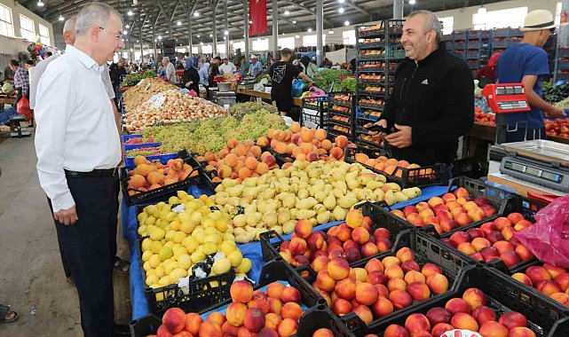 Vali Doruk&#039;tan pazar turu