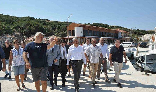 Vali Sezer, Keşan'daki İbrice Limanı'nda inceledi